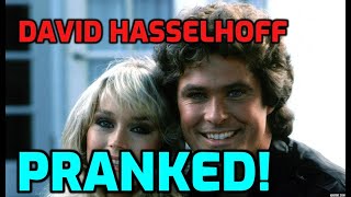 Knight Riders David Hasselhoff PRANKED by Catherine Hickland on Bloopers and Practical Jokes 1983 [upl. by Schilt]