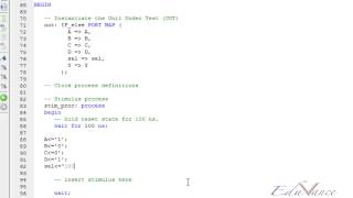 VHDL Lecture 13 Lab 4  process simluation [upl. by Cleveland]