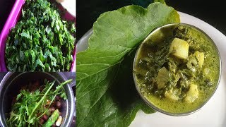 मुळ्याचा पाल्याची भाजी रेसिपी  मुली के पत्तों की सब्जी  Radish Curry Recipe [upl. by Eustace]