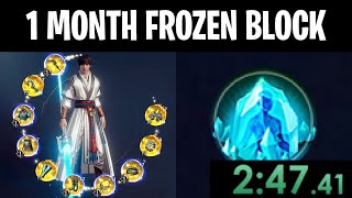 1 MONTH FROZEN BLOCK  ASIA1 YESTERDAYS TOBD 🥶  MIR4 [upl. by Lorelle625]