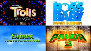 DreamWorks TV Spot trailer logos Remastered [upl. by Nonnerb]