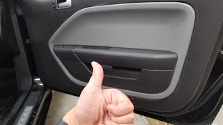 Saturday Mustang Project 200509 Mustang Coverlay Door Panel Replacements [upl. by Ardnekahs]