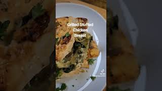 Grilled Stuffed Chicken Breast chickenbreastrecipes chicken chickenrecipe [upl. by Ramsey]