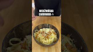 Wiedźmińska Carbonara papy Vesemira🐺 przepis w opisie✌️ [upl. by Hesta]