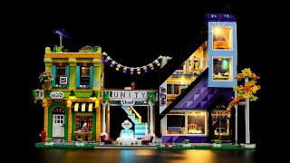 BriksMax Light Kit For Lego Downtown Flower and Design Stores 41732 [upl. by Fiden]