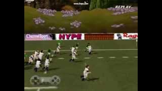 Jonah Lomu Rugby the game on Playstation  Best tries [upl. by Oijimer401]