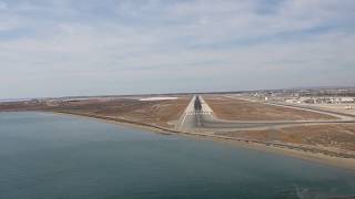 Beautiful LANDING IN LARNACA CYPRUS AIRPORT [upl. by Atile]