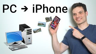 How to Transfer Photos and Videos from Computer to iPhone [upl. by Cornie]