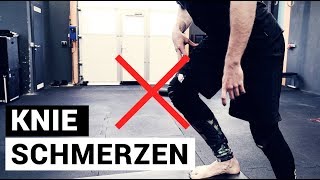 Keine Knieschmerzen mehr Wie du Knieschmerzen beim Training beheben kannst [upl. by Bekelja]