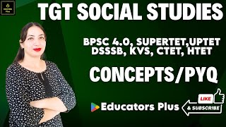 BPSC TRE 40 Social Studies Marathon Practice Session educatorsplus [upl. by Ahsekram]