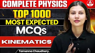 Kinematics Class 11 Physics  Most Important Questions for NEET 2024 Tamanna Chaudhary [upl. by Si]