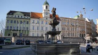 CZ Teplice Ústecký kraj Impressions from the City Centre April 2019 [upl. by Gujral]