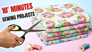 5 Sewing Projects To Make In Under 10 Minutes [upl. by Haskell]