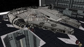 Millennium Falcon Walkthrough [upl. by Xineohp]