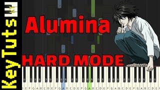 Learn to Play Alumina from Death Note  Hard Mode [upl. by Bledsoe]