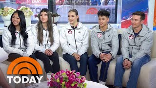 Team USA gymnasts talk road to 2024 Paris Olympic Games [upl. by Charlean]