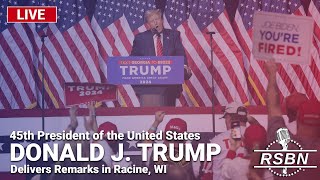 LIVE REPLAY President Trump Delivers Remarks in Racine Wisconsin  61824 [upl. by Barker]