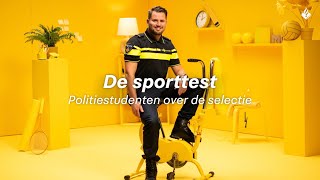 Sporttest politie tips van politiestudent Stefan  Ervaringen selectieprocedure 4 [upl. by Anayt]