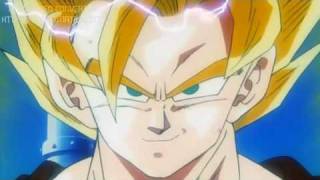 Dbz Goku shows Goten nd Trunks Super Saiyan 3 [upl. by Obie]