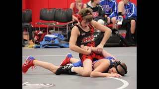 Rossville Middle School Wrestling vs Western Boone 01242023 [upl. by Maddy]