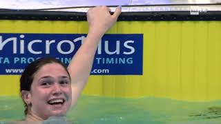 EUROPEI DI NUOTO BUDAPEST 2021  50m RANA DONNE  RECORD DEL MONDO  BENEDETTA PILATO [upl. by Vasilek]