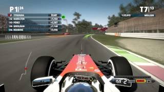 F1 2012  Grand Prix dItalie Monza  Course  Mode Carrière  Titgouda [upl. by Isherwood140]