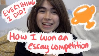 How to win an essay competition  my experience and 10 tips [upl. by Ritch]