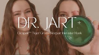 Dr Jart Cicapair Tiger Grass Sleepair Intensive Mask Review [upl. by Odlanier580]