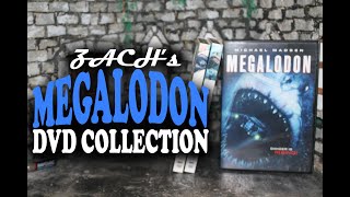 Zachs Megalodon Trilogy DVD Collection The Asylum Sharks of Summer 2024 [upl. by Dygall]