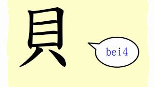 The Story of Chinese Character 貝 [upl. by Aiht]