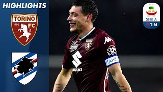 Torino 21 Sampdoria  Belotti DOUBLE as Torino chase European place  Serie A [upl. by Cathe255]