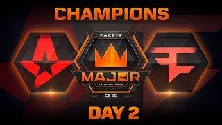 Astralis vs FaZe  Mirage FACEIT Major London 2018 [upl. by Sunny992]