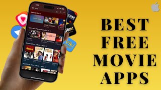 Top 5 FREE Movie Apps for iPhone 2024  Stream amp Download Unlimited Movies [upl. by Arrac]