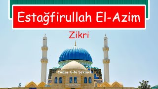 Estağfirullah el Azim zikri 100 defa  Günlük tesbihatlar zikirler dualar [upl. by Mitch]