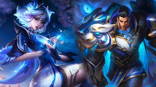 Porcelain SKINS Full Art  Aurelion Irelia Darius MF Morgana Graves amp Kindred Prestige [upl. by Tcideneb]