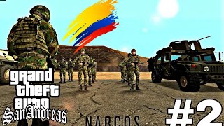 CARTEL De CALI En La MIRA Gta COLOMBIA 2 [upl. by Aziram]