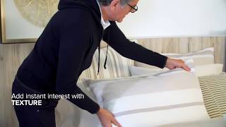 BED amp BATHROOM 5 MINUTE MAKEOVER  Brian Gluckstein [upl. by Enomed461]