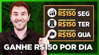 GANHE R 150 POR DIA com Fundos Imobiliários Ações e Renda Fixa [upl. by Bryner]