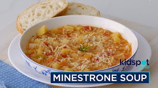 Minestrone Soup with Risoni  Family Dinner Recipes  Kidspot [upl. by Eelrac513]