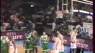 PAU ASVEL Euroligue 9 janvier 1997 2eme Phase J1 [upl. by Cheney949]