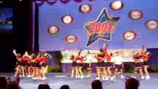 Cheerleading Houston Nation Routine2001 D awesome [upl. by Affra994]