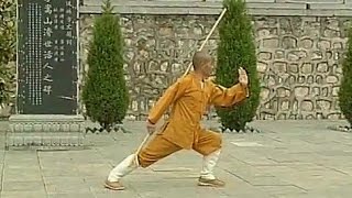 Shaolin Kung Fu yinhand staff [upl. by Avilys939]