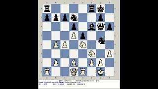 Saric Ivan vs Grandic Zvjezdan  Croatia Chess U20 12th 2003 Rabac [upl. by Anastice]