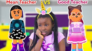 MEAN TEACHER VS GOOD TEACHER IN PK XD A PK XD ROLEPLAY [upl. by Enimsay530]