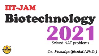 IIT JAM Biotechnology 2021 iitjam [upl. by Tita]