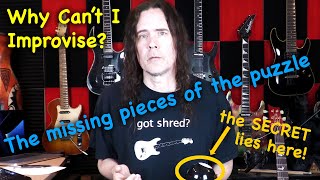 Why You Cant Improvise Well on Guitar  The Missing Pieces  Part 1 [upl. by Ahsined5]