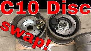 How To POL Disc Brake Conversion on a 1965 Chevy C10  Part 2 Lines Booster and Bleeding [upl. by Gnourt]