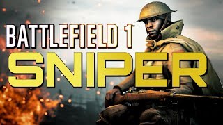 Battlefield 1 Sniper Mountain  Ross MKIII Sniping 4K PS4 PRO Multiplayer Gameplay [upl. by Gesner]