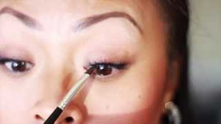 How ToTightline Lash Extension Makeup Tutorial [upl. by West]