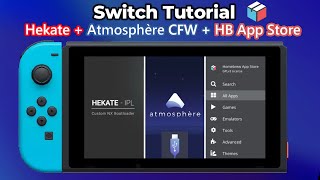 How to install Atmosphère CFW Hekate and Homebrew  Switch TUTORIAL [upl. by Stclair]